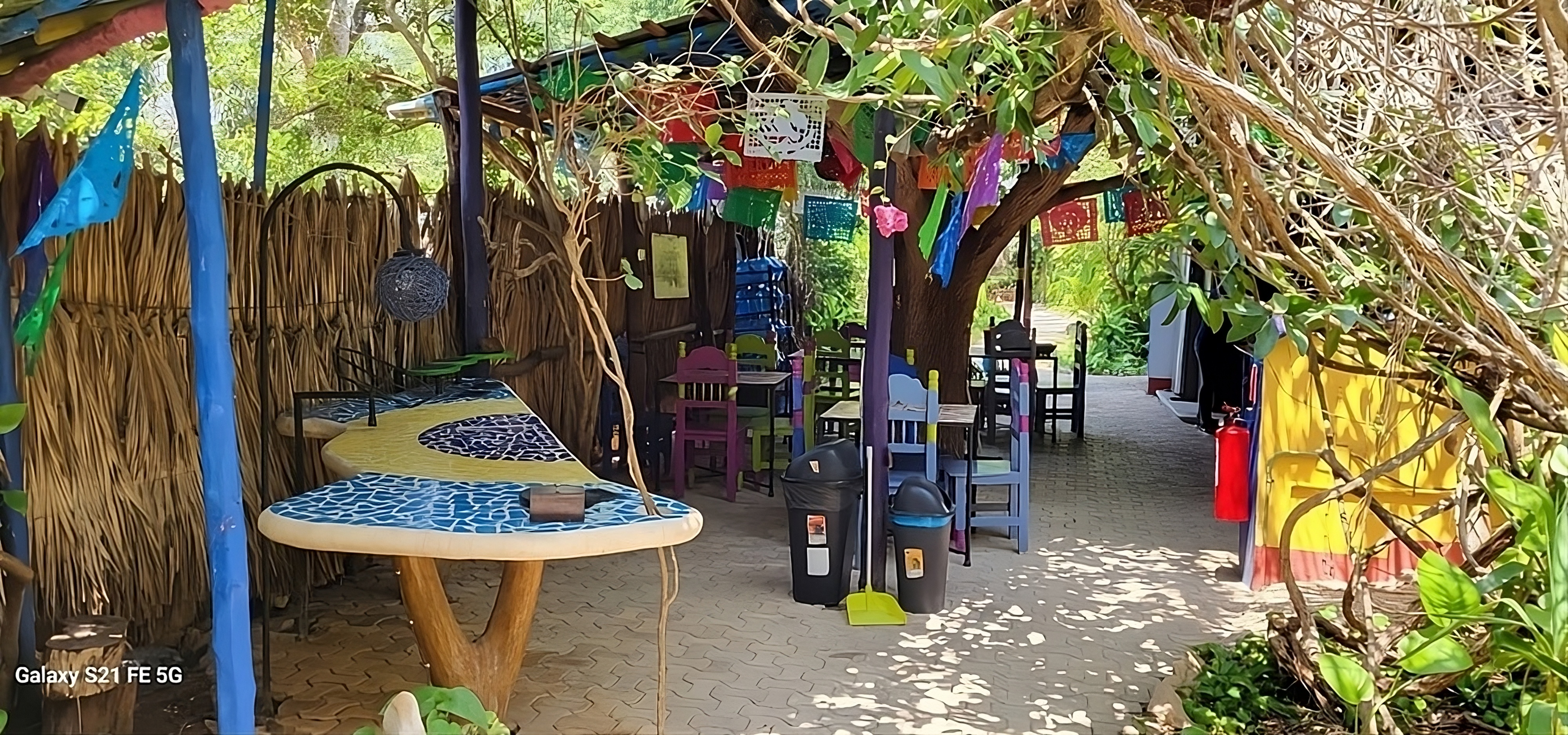 Interior del hostel